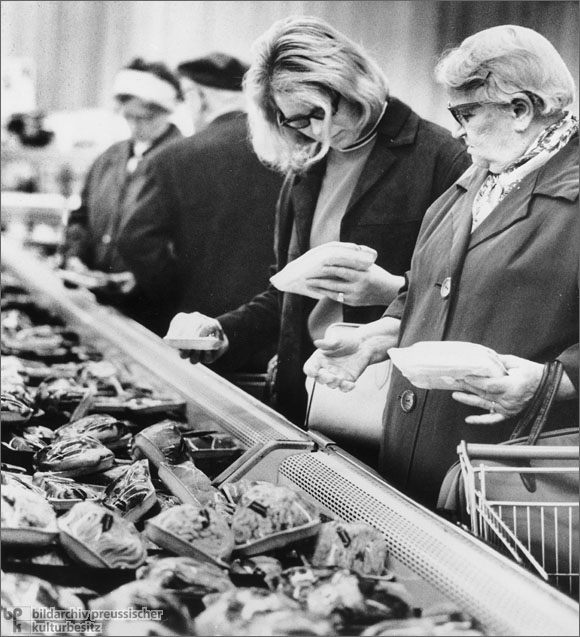 Meat Products in a Supermarket (1963)
